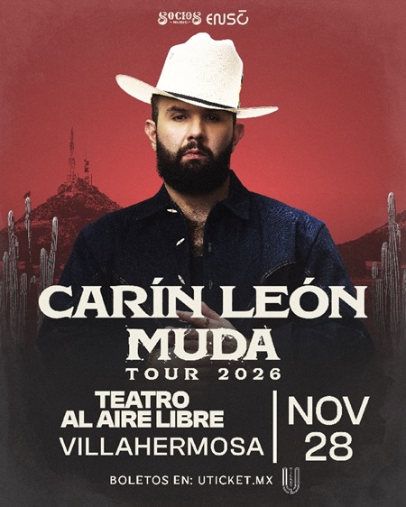 CARIN LEÓN (VILLAHERMOSA 2026)