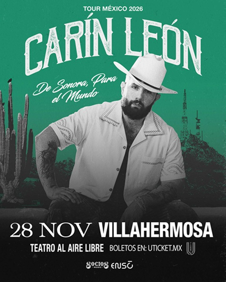 CARIN LEÓN (VILLAHERMOSA 2026)