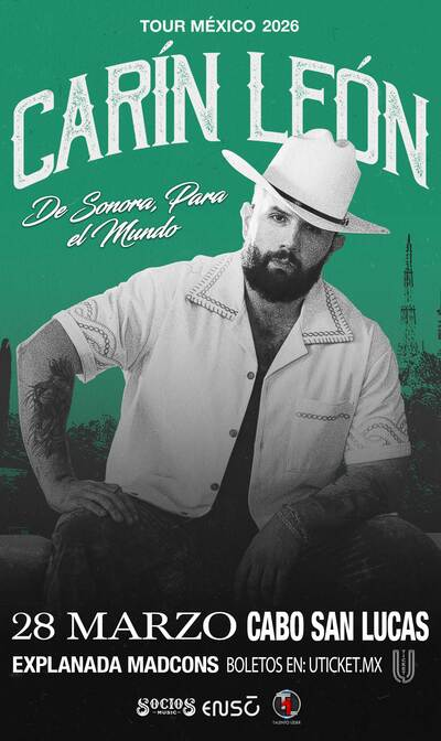 CARIN LEÓN LOS CABOS 2026